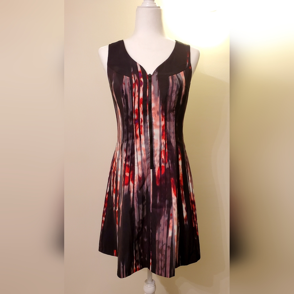 Worthington zip-front dress, sz 4